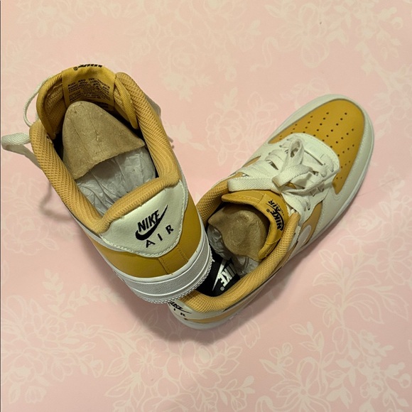 Nike Shoes - Nike Air Yellow and White Shoes